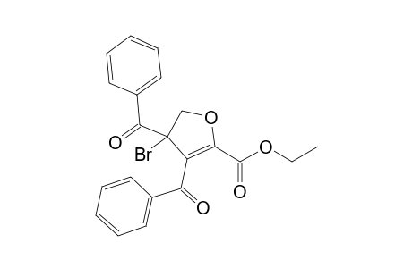 2-Ethyl 3,4-dibenzoyl-4-bromo-4,5-dihydrofuran-2-carboxylate