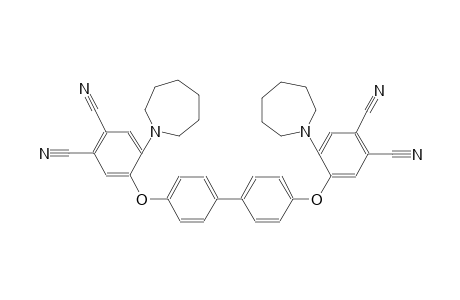 1,2-benzenedicarbonitrile, 4-[[4'-[4,5-dicyano-2-(hexahydro-1H-azepin-1-yl)phenoxy][1,1'-biphenyl]-4-yl]oxy]-5-(hexahydro-1H-azepin-1-yl)-