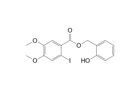 o-Hydroxybenzyl 2-iodo-4,5-dimethoxybenzoate