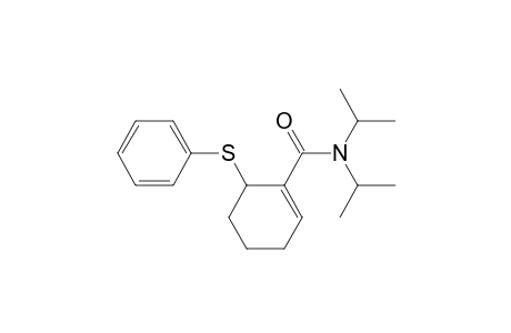 1-Cyclohexene-1-carboxamide, N,N-bis(1-methylethyl)-6-(phenylthio)-