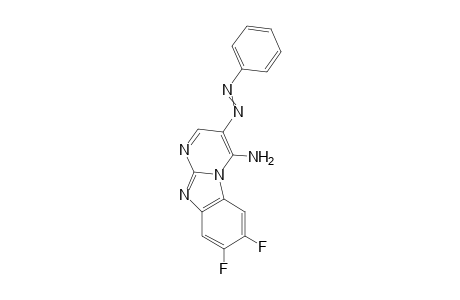 7,8-Difluoro-3-(phenyldiazenyl)benzo[4,5]imidazo[1,2-a]pyrimidin-4-amine