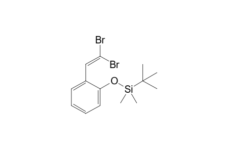 {2-[2',2'-Dibromovinyl]-phenoxy}-(t-butyl)dimethylsilane