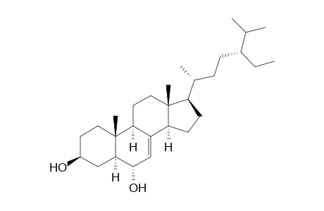 (24R)-24-Ethyl-5.alpha.-cholest-7-ene-3.beta.,6.alpha.-diol