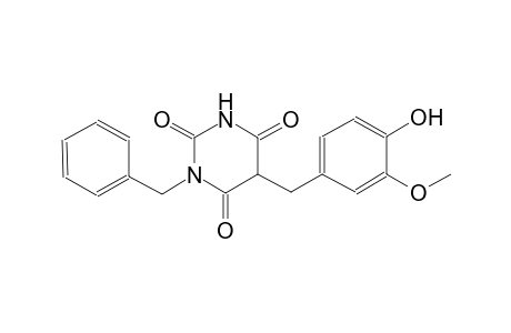 1-benzyl-5-(4-hydroxy-3-methoxybenzyl)-2,4,6(1H,3H,5H)-pyrimidinetrione