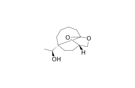 (-)-(1R,6R,9S)-6-[(1'S)-1'-Hydroxy]ethyl]-11,12-dioxatricyclo[7.2.1.0(1,6)]dodecane