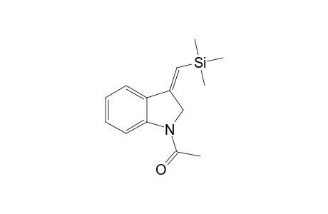 N-Acetyl 3-trimethylsilylmethylidineindoline