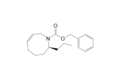 (2S,6Z)-2-propyl-3,4,5,8-tetrahydro-2H-azocine-1-carboxylic acid (phenylmethyl) ester