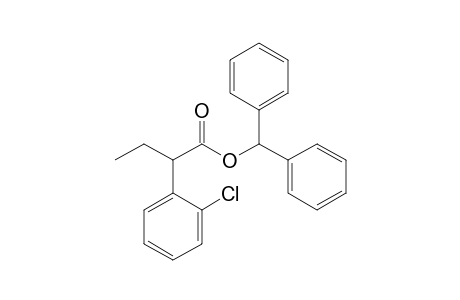 Benzhydryl 2-(2'-chlorophenyl)butanoate