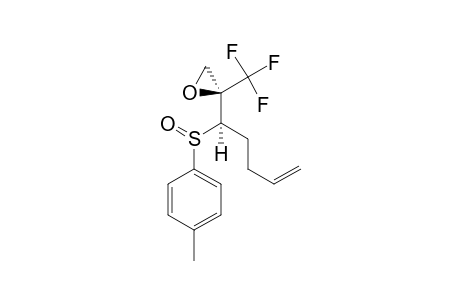 (1'R,2S)-2-TRIFLUOROMETHYL-2-[1'-(4-METHYLPHENYL)-SULFINYL]-PENT-3'-ENYLOXIRANE