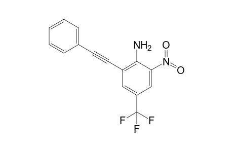 2-Nitro-6-(phenylethynyl)-4-(trifluoromethyl)aniline