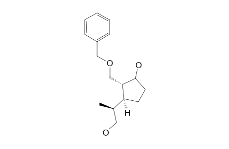 2-BENZYLOXYMETHYL-3-(2-HYDROXY-1-METHYL-ETHYL)-CYCLOPENTANOL;MAJOR-DIASTEREOMER