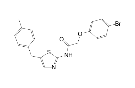 acetamide, 2-(4-bromophenoxy)-N-[5-[(4-methylphenyl)methyl]-2-thiazolyl]-
