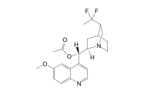 6-Methoxy-4-[[7-(1,1-difluoroethyl)-1-azabicyclo[2.2.2]octan-2-yl]acetoxymethyl]quinidine