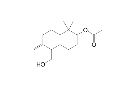 2-Methylene-5,5,8a-trimethyl-6-(acetoxy)-1-(hydroxymethyl)-perhydronaphthalene