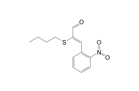 (Z)-2-Butylthio-3-(2-nitrophenyl)propenal