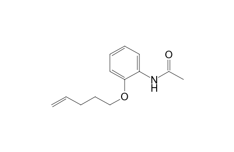 Acetamide, N-[2-(4-pentenyloxy)phenyl]-