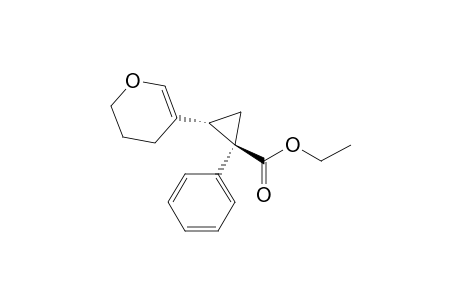 (1R,2S)-2-(3,4-dihydro-2H-pyran-5-yl)-1-phenyl-1-cyclopropanecarboxylic acid ethyl ester