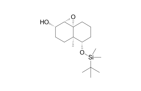(1aS*,2S*,4aR*,5S*,8aR*)-5-(tert-Butyldimethylsilyl)oxy-4a-methyloctahydro-1-oxacyclopropa[d]naphthalen-2-ol