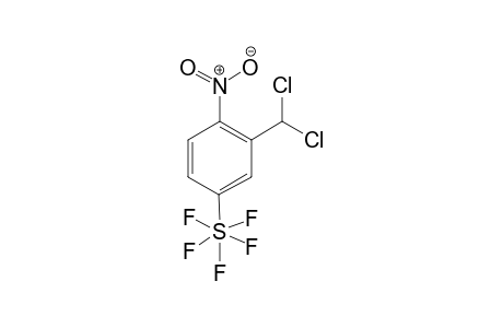 [3-(dichloromethyl)-4-nitrophenyl]-pentafluoro-$l^{6}-sulfane