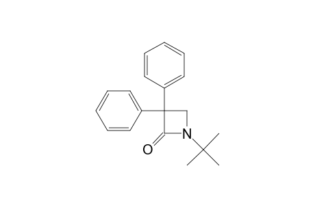 2-Azetidinone, 1-(1,1-dimethylethyl)-3,3-diphenyl-