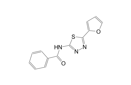 N-[5-(2-furyl)-1,3,4-thiadiazol-2-yl]benzamide
