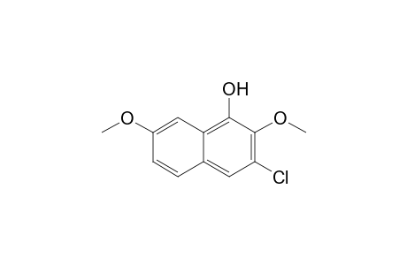 3-Chloro-2,7-dimethoxy-1-naphthol
