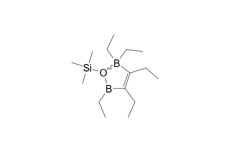 2,2,3,4,5-PENTAETHYL-2,5-DIHYDRO-1-(TRIMETHYLSILYL)-1,2,5-OXONIABORATOLE