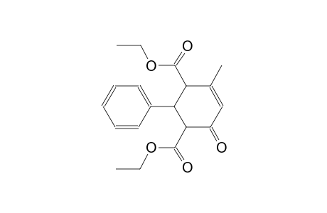 4-cyclohexene-1,3-dicarboxylic acid, 4-methyl-6-oxo-2-phenyl-, diethylester
