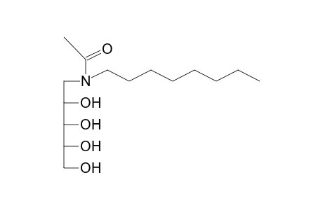 1-[Acetyl(octyl)amino]-1-deoxy-d-ribitol