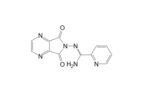 N'-(5,7-dioxo-5,7-dihydro-6H-pyrrolo[3,4-b]pyrazin-6-yl)pyridine-2-carboximidamide