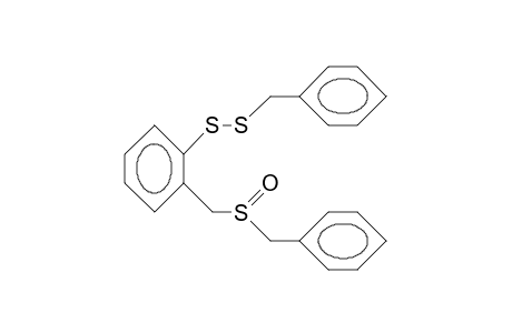 Benzyl 2-benzylsulfinylmethyl-phenyl disulfide