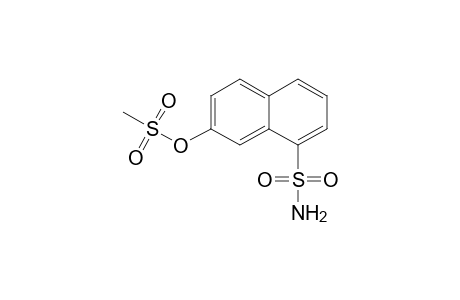 1-Naphthalenesulfonamide, 7-[(methylsulfonyl)oxy]-