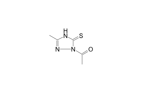 3H-1,2,4-triazole-3-thione, 2-acetyl-2,4-dihydro-5-methyl-