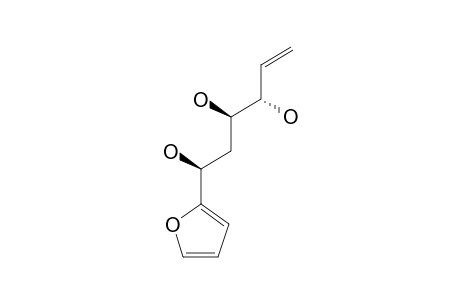 (1S*,3R*,4S*)-1-FURAN-2-YL-HEX-5-ENE-1,3,4-TRIOL