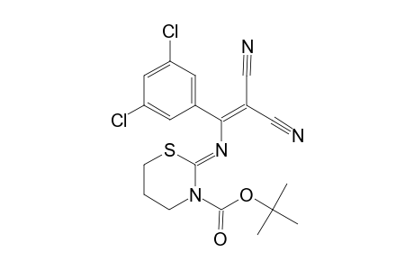 t-Butyl 2-[2',2'-dicyano-1'-(3'',5"-dichlorophenyl)vinylimino]-3,4,5,6-tetrahydro-1,3-thiazine-3-carboxylate