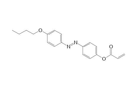 p-[(p-butoxyphenyl)azo]phenol, acrylate