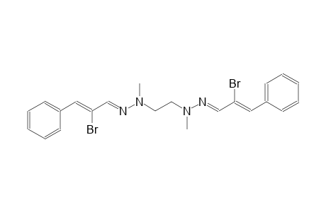 (1E,2Z)-2-bromo-3-phenyl-2-propenal (2-{(2E)-2-[(2Z)-2-bromo-3-phenyl-2-propenylidene]-1-methylhydrazino}ethyl)(methyl)hydrazone