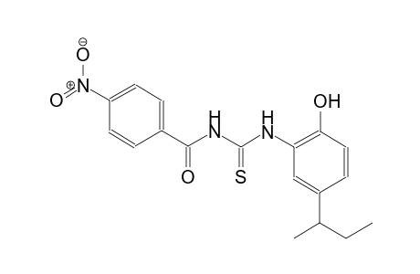 N-(5-sec-butyl-2-hydroxyphenyl)-N'-(4-nitrobenzoyl)thiourea