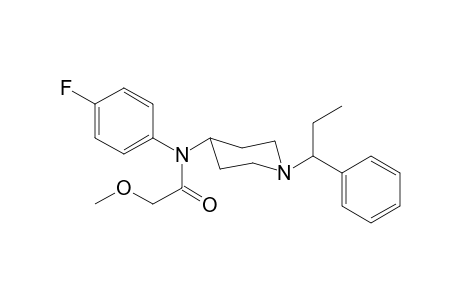N-4-Fluorophenyl-2-methoxy-N-[1-(1-phenylpropyl)piperidin-4-yl]acetamide