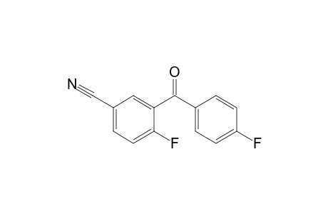 4-Fluoro-3-(4-fluorobenzoyl)benzonitrile