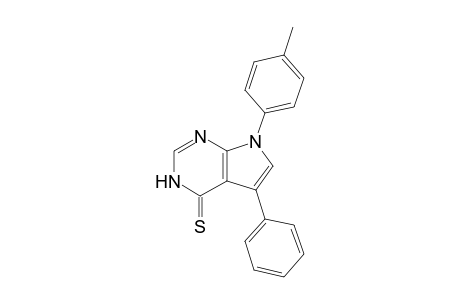 7-(4-Methylphenyl)-5-phenyl-7H-pyrrolo[2,3-d]pyrimidin-4(3H)-thione