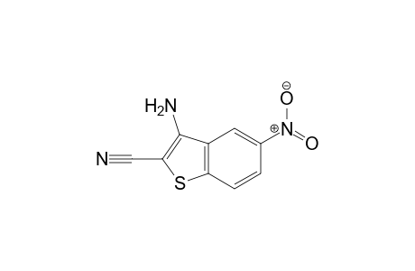 Benzo[b]thiophene-2-carbonitrile, 3-amino-5-nitro-