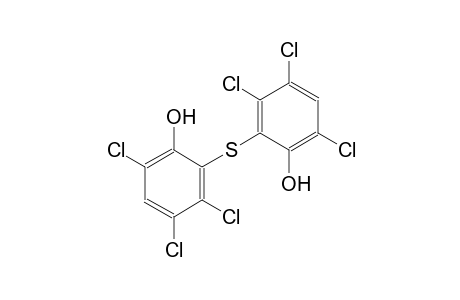 3,4,6-trichloro-2-[(2,3,5-trichloro-6-hydroxyphenyl)sulfanyl]phenol