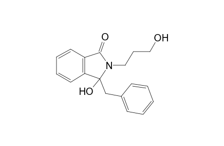 Isoindol-1-one, 3-benzyl-3-hydroxy-2-(3-hydroxypropyl)-2,3-dihydro-