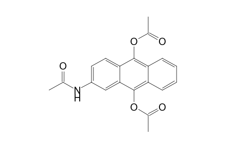 Acetamide, N-[9,10-bis(acetyloxy)-2-anthracenyl]-