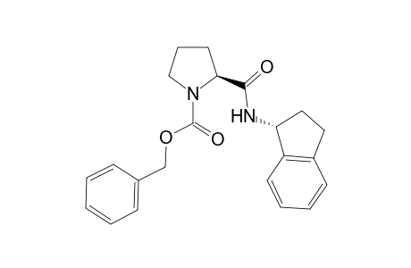 (S)-Benzyl 2-[(R)-2,3-dihydro-1H-inden-1-ylcarbamoyl]pyrrolidine-1-carboxylate