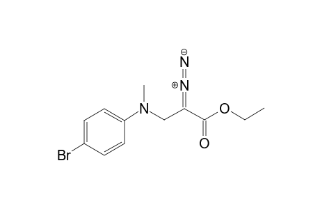 Ethyl 3-((4-bromophenyl)(methyl)amino)-2-diazopropanoate
