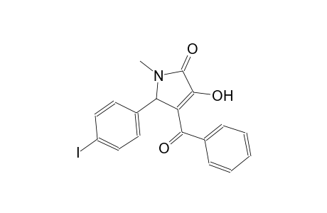 2H-pyrrol-2-one, 4-benzoyl-1,5-dihydro-3-hydroxy-5-(4-iodophenyl)-1-methyl-