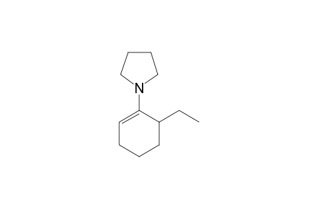 Pyrrolidine, 1-(6-ethyl-1-cyclohexen-1-yl)-