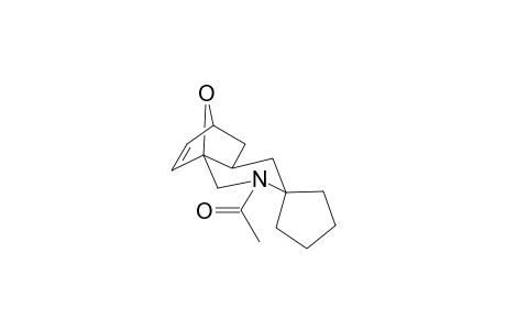 6,8a-Epoxy-N-acetyl-4-spiro[cyclopenta-isoquinoline]
